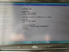 Fujitsu Lifebook E546