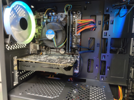 RGB game pc i5/16gb/256gb ssd/gtx 1050 /win 10 pro