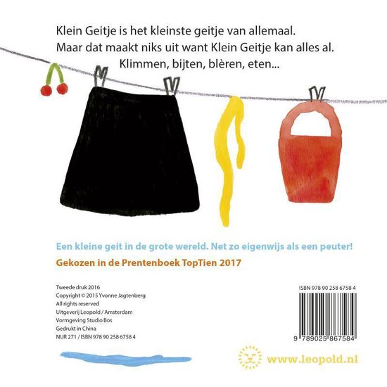 Klein geitje kan alles - Yvonne Jagterberg