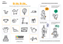 2-4 jaar - Ik zie ik zie