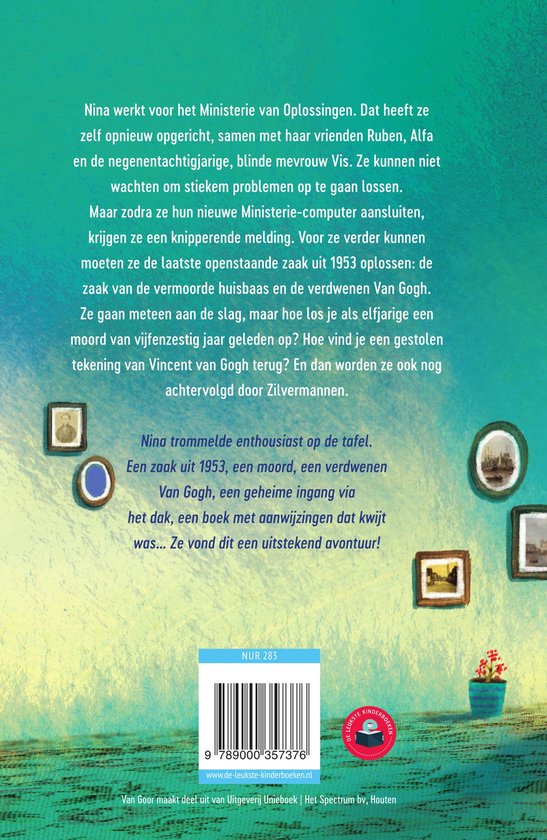 Het ministerie van oplossingen deel 2 De verdwenen Van Gogh - Sanne Rooseboom