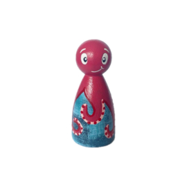 Octopus donker roze