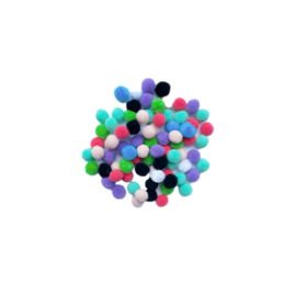 Zachte pompons mix 1