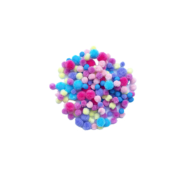 Zachte pompons mix 2