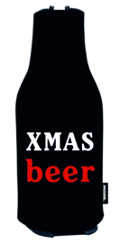 2 x Bier Flaschenkühler Halter Weihnachtsthema