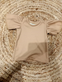 Tee rib camel