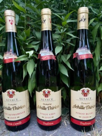 Achille Thirion wijnpakket (3 flessen): Pinot Blanc, Pinot Gris, Gewurztraminer