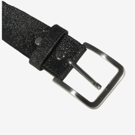 Roggeleer Zwart 3,8 cm