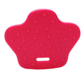 Durable Bijtring Dierenpoot, roze 2 stuks