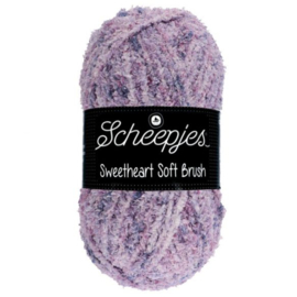 Scheepjes sweetheart soft brush 533 paars,roze