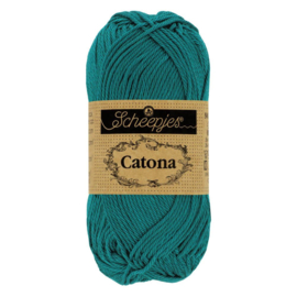 Scheepjes Catona 401 dark teal