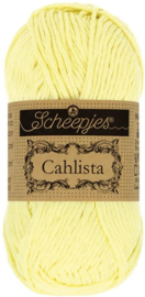Scheepjes cahlista 100 lemon chiffon