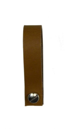 Pannelap lus met schroef cognac