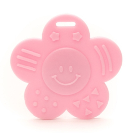 Durable Bijtring Zonnetje, baby roze 2 stuks
