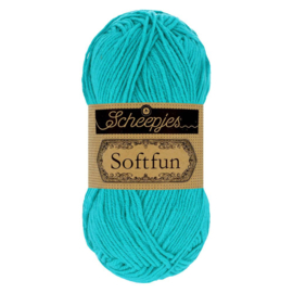 Scheepjes Softfun 2423 bright turquoise