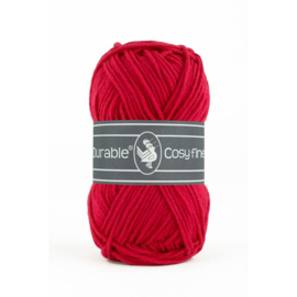 Durable cosy fine 317 deep red