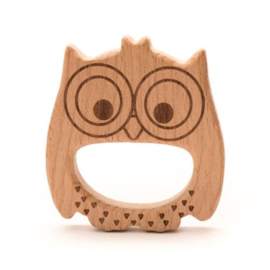 Durable Bijtring Hout Uil