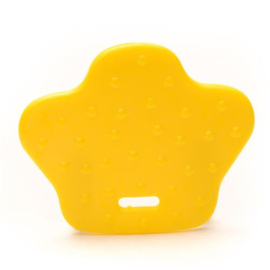 Durable Bijtring Dierenpoot, geel 2 stuks