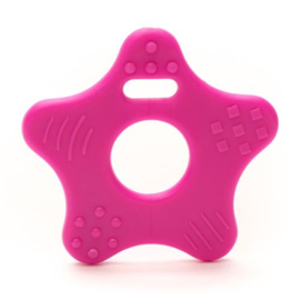 Durable Bijtring Ster, roze 2 stuks