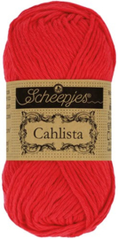 Scheepjes Cahlista 115 hot red