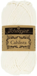 Scheepjes cahlista 105 bridal white