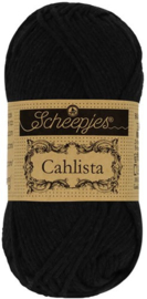 Scheepjes cahlista 110 jet black
