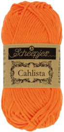 Scheepjes cahlista 281 tangerine