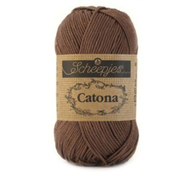 Scheepjes Catona 507 chocolate