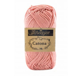 Scheepjes Catona 408 old rose