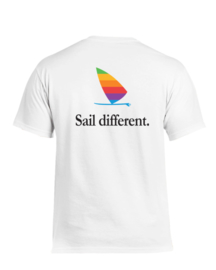 Windsurfer T-Shirt Sail Different (White)