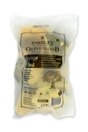 Rookchunks nr.5 1,5 kg sinaasappel Smokey Olive Wood