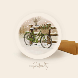 Ronde kaart Fiets