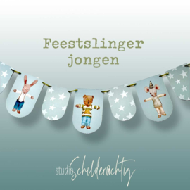 Feestslinger jongen