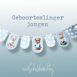 Geboorteslinger jongen