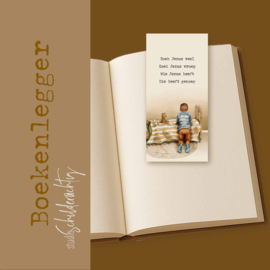 Boekenlegger Knielende Jongen