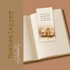 Boekenlegger Knielend Meisje