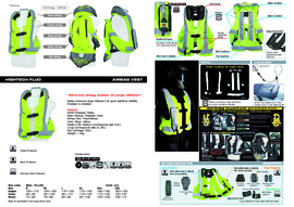 Hit-Air Hightech airbagvest Fluo (Motor)