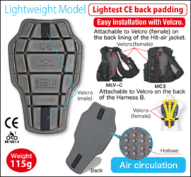 Hit-Air Rugprotector Lightweight