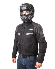 Helite Airbag jacket Vented Black-grey