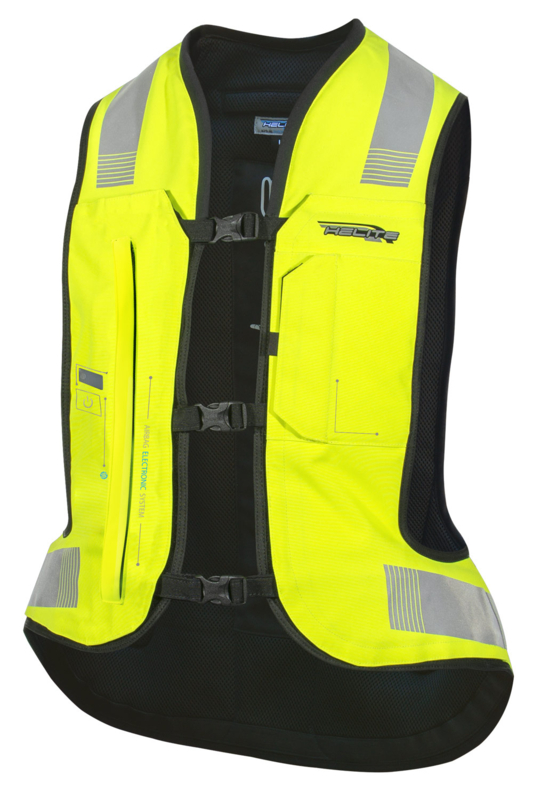 Helite Airbag vest E-Turtle 2 MOLEX Neon Yellow