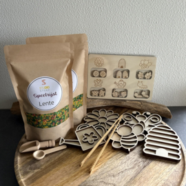 Speelrijst lente set
