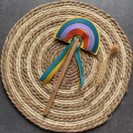 toverstaf regenboog geel