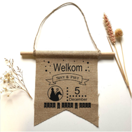 Vaantje jute sinterklaas