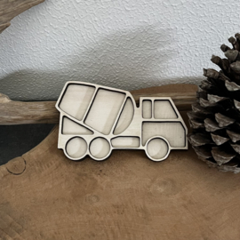 Vulvorm betonwagen