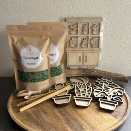 Speelrijst planten set