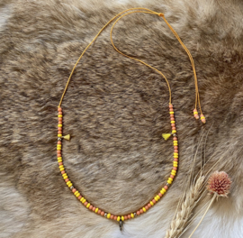 Ketting fijn geel