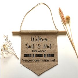 Vaantje jute sinterklaas