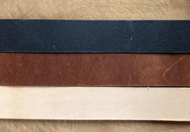 Sleutelhanger leer