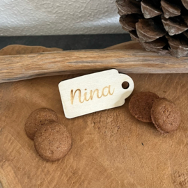 Cadeaulabel klein