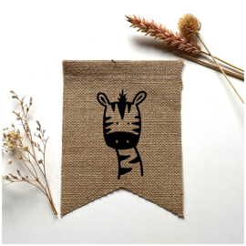Vlag jute dieren